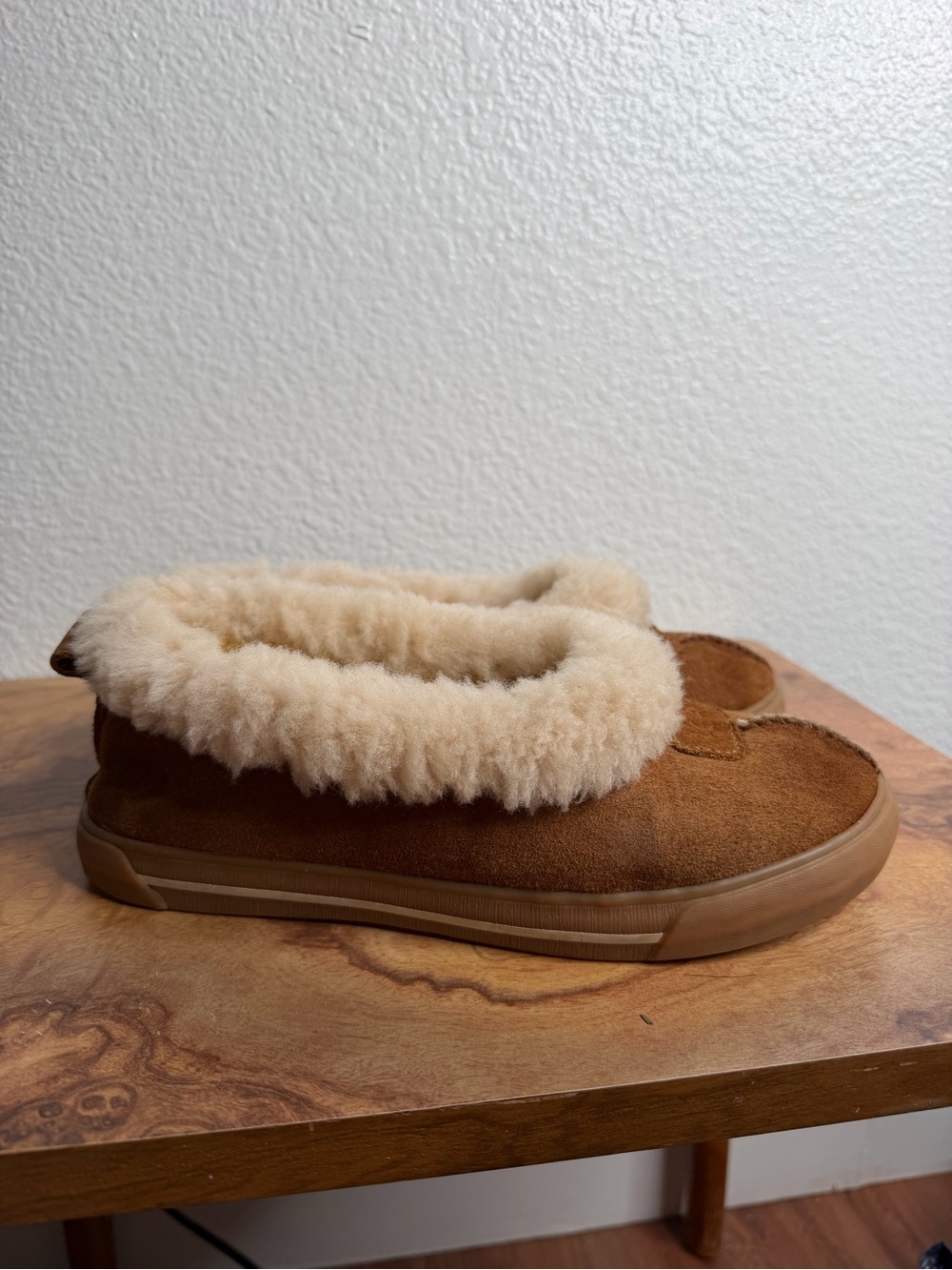 Ugg Zora Genuine Shearling Trim Ballet Flat size 7 - Picture 6 of 11